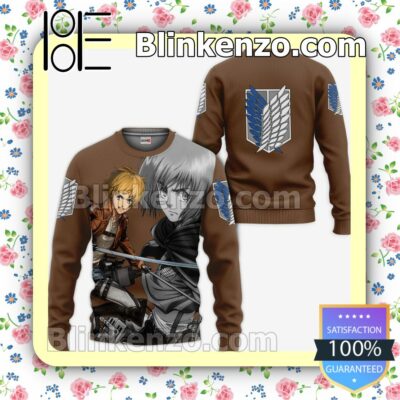 AOT Armin Arlert Attack On Titan Anime Personalized T-shirt, Hoodie, Long Sleeve, Bomber Jacket a