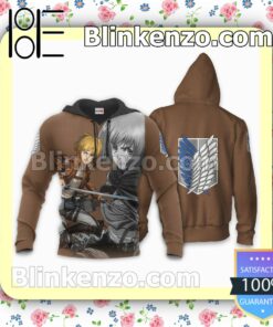 AOT Armin Arlert Attack On Titan Anime Personalized T-shirt, Hoodie, Long Sleeve, Bomber Jacket b