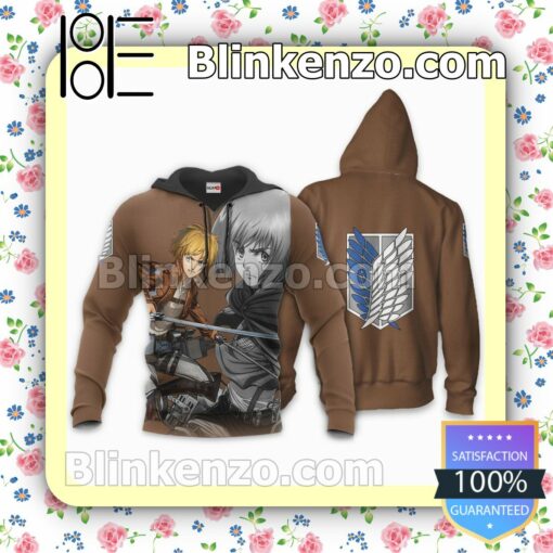 AOT Armin Arlert Attack On Titan Anime Personalized T-shirt, Hoodie, Long Sleeve, Bomber Jacket b