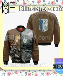 AOT Armin Arlert Attack On Titan Anime Personalized T-shirt, Hoodie, Long Sleeve, Bomber Jacket c