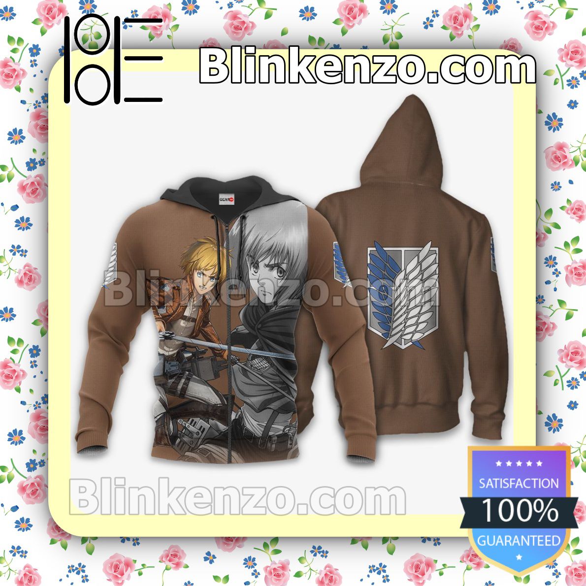 AOT Armin Arlert Attack On Titan Anime Personalized T-shirt, Hoodie, Long Sleeve, Bomber Jacket