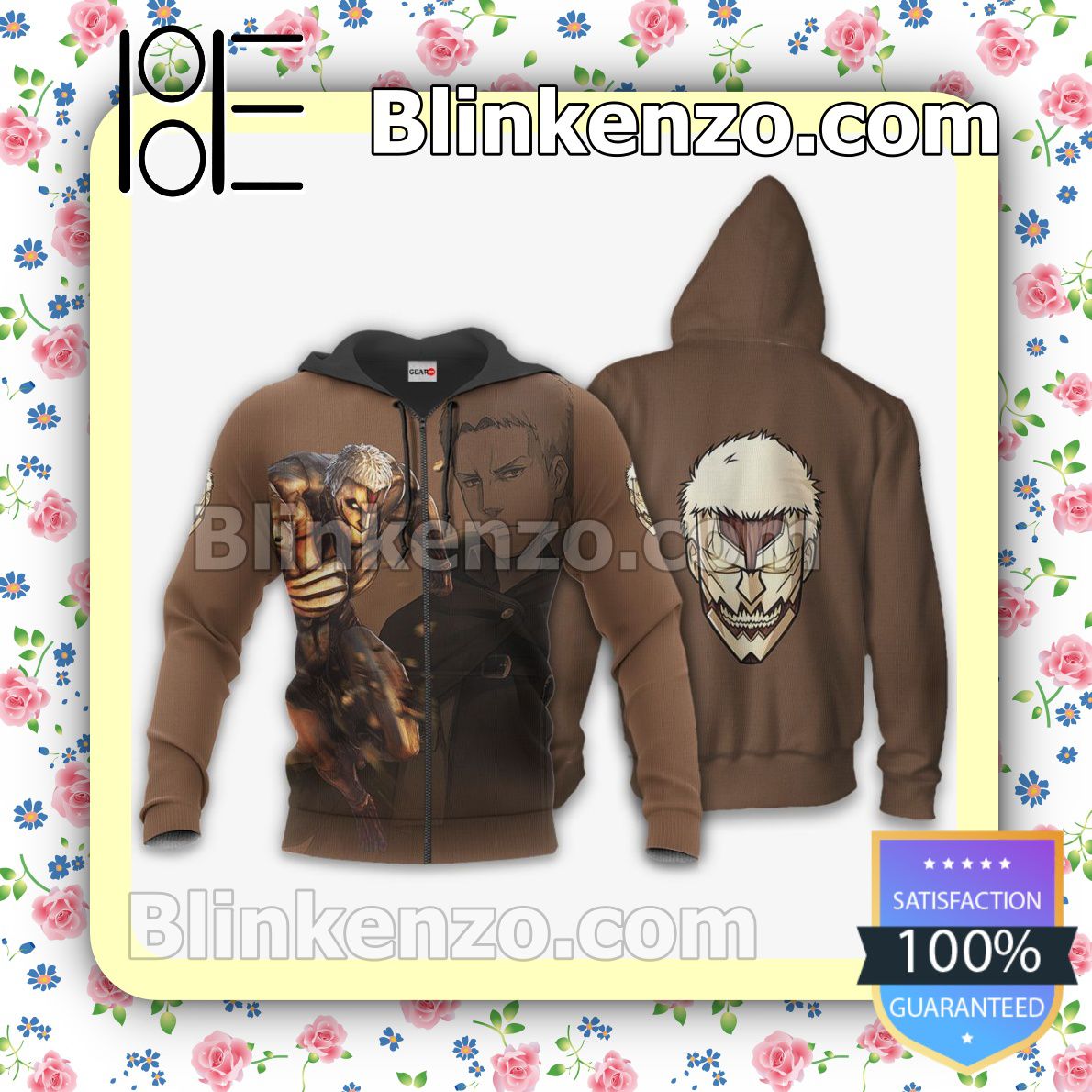 AOT Armored Titan Attack On Titan Anime Personalized T-shirt, Hoodie, Long Sleeve, Bomber Jacket