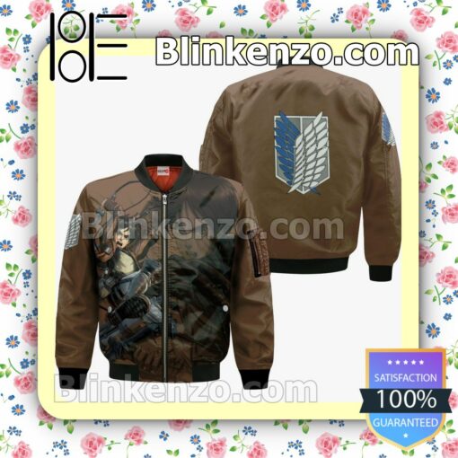 AOT Eren Yeager Attack On Titan Anime Personalized T-shirt, Hoodie, Long Sleeve, Bomber Jacket c