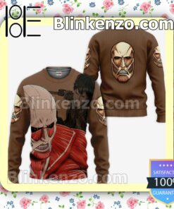 AOT Giant Titan Attack On Titan Anime Personalized T-shirt, Hoodie, Long Sleeve, Bomber Jacket a