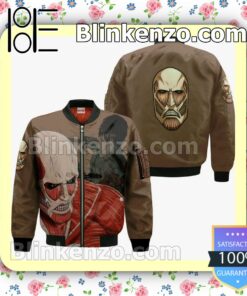 AOT Giant Titan Attack On Titan Anime Personalized T-shirt, Hoodie, Long Sleeve, Bomber Jacket c