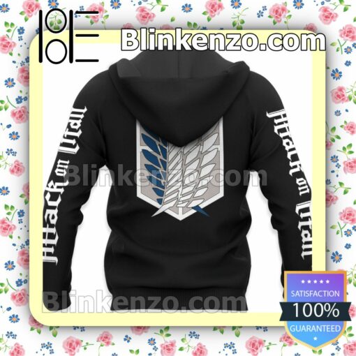 AOT Levi Ackerman Attack On Titan Anime Personalized T-shirt, Hoodie, Long Sleeve, Bomber Jacket x