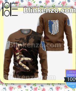 AOT Mikasa Ackerman Attack On Titan Anime Personalized T-shirt, Hoodie, Long Sleeve, Bomber Jacket a