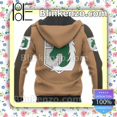 AOT Military Police Uniform Attack On Titan Anime Personalized T-shirt, Hoodie, Long Sleeve, Bomber Jacket x