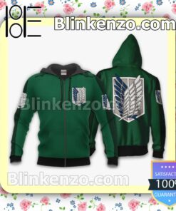 AOT Scout Regiment Uniform Attack On Titan Anime Personalized T-shirt, Hoodie, Long Sleeve, Bomber Jacket