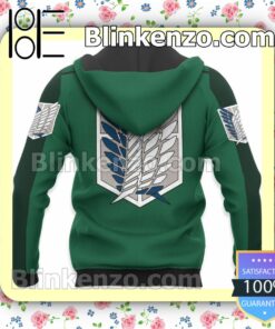 AOT Scout Regiment Uniform Attack On Titan Anime Personalized T-shirt, Hoodie, Long Sleeve, Bomber Jacket x