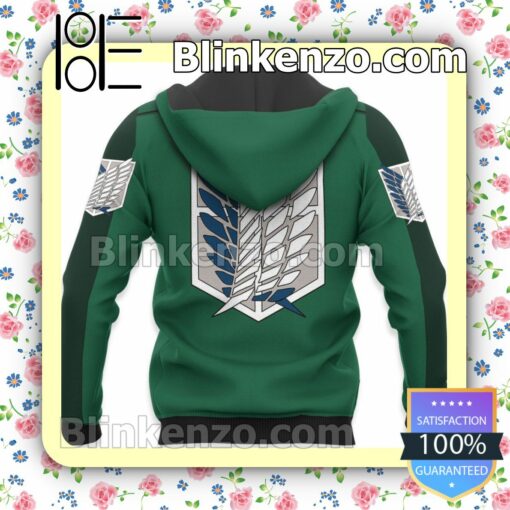 AOT Scout Regiment Uniform Attack On Titan Anime Personalized T-shirt, Hoodie, Long Sleeve, Bomber Jacket x