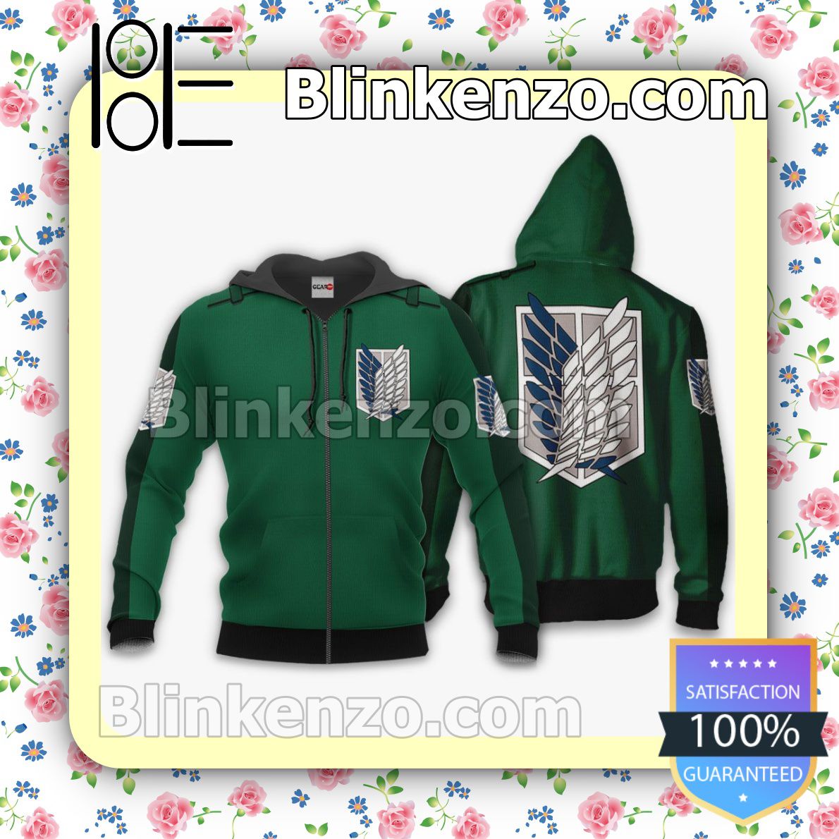 AOT Scout Regiment Uniform Attack On Titan Anime Personalized T-shirt, Hoodie, Long Sleeve, Bomber Jacket
