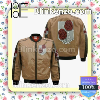 AOT Stationary Guard Uniform Attack On Titan Anime Personalized T-shirt, Hoodie, Long Sleeve, Bomber Jacket c