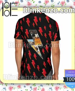 Ac Dc Red Lightning Symbol Summer Shirts b