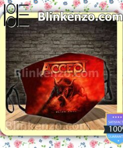 Accept Blind Rage Album Cover Reusable Masks