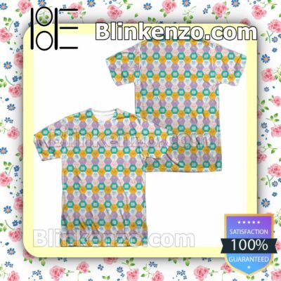 Adventure Time Hexagon Pattern Gift T-Shirts