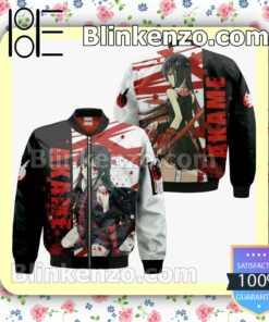 Akame Anime Akame ga Kill Personalized T-shirt, Hoodie, Long Sleeve, Bomber Jacket c