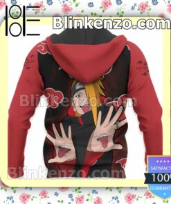 Akatsuki Deidara Naruto Anime Personalized T-shirt, Hoodie, Long Sleeve, Bomber Jacket x