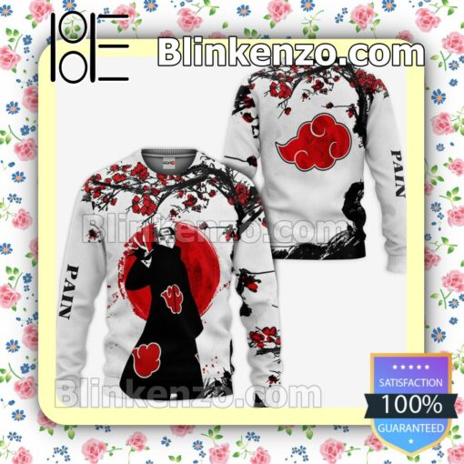 Akatsuki Pain Cherry Blossom Anime Naruto Personalized T-shirt, Hoodie, Long Sleeve, Bomber Jacket a