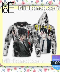 Aki Hayakawa Manga Style Chainsaw Man Anime Personalized T-shirt, Hoodie, Long Sleeve, Bomber Jacket b
