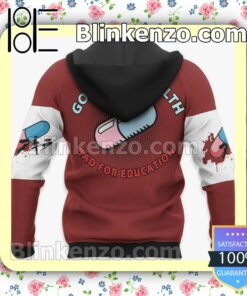 Akira Kaneda Custom Good For Health Bad For Education Anime Merch Personalized T-shirt, Hoodie, Long Sleeve, Bomber Jacket x