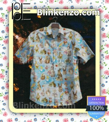 Alice And Bunny Sky Clouds Summer Shirts