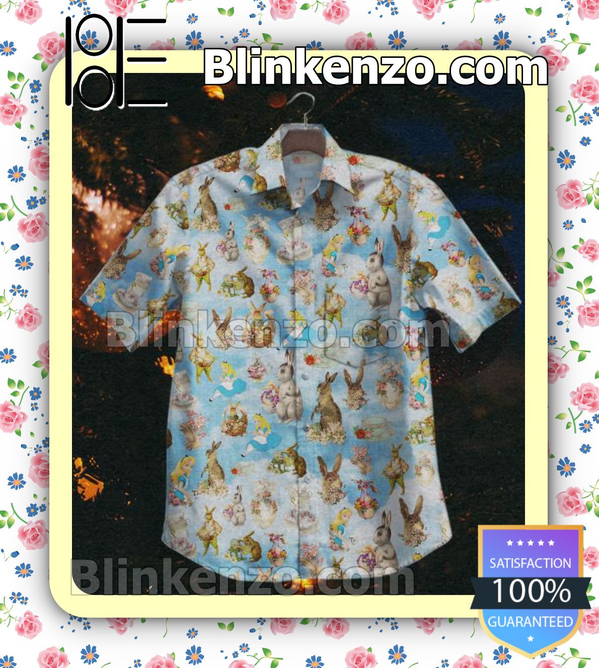 eBay Alice And Bunny Sky Clouds Summer Shirts