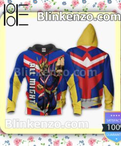 All Might Anime My Hero Academia Personalized T-shirt, Hoodie, Long Sleeve, Bomber Jacket