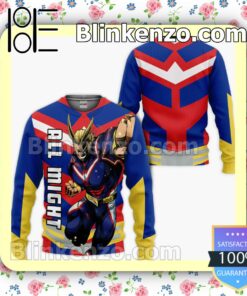 All Might Anime My Hero Academia Personalized T-shirt, Hoodie, Long Sleeve, Bomber Jacket a