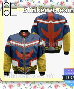 All Might Uniform My Hero Academia Anime Personalized T-shirt, Hoodie, Long Sleeve, Bomber Jacket c