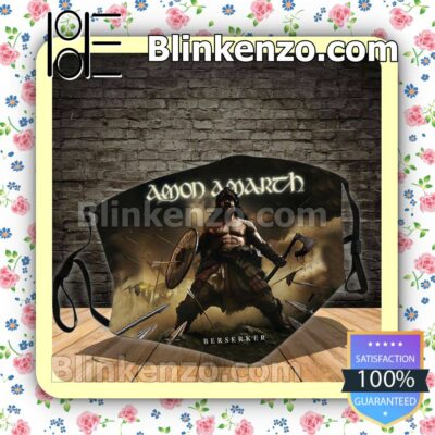 Amon Amarth Berserker Album Cover Reusable Masks