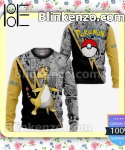 Ampharos Anime Pokemon Mix Manga Personalized T-shirt, Hoodie, Long Sleeve, Bomber Jacket a