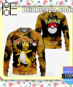 Ampharos Pokemon Anime Tie Dye Style Personalized T-shirt, Hoodie, Long Sleeve, Bomber Jacket a