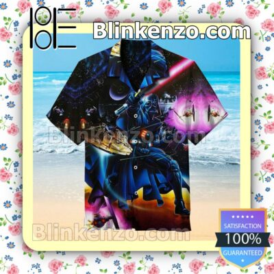 Anakin Skywalker Darth Vader Star Wars Summer Hawaiian Shirt, Mens Shorts