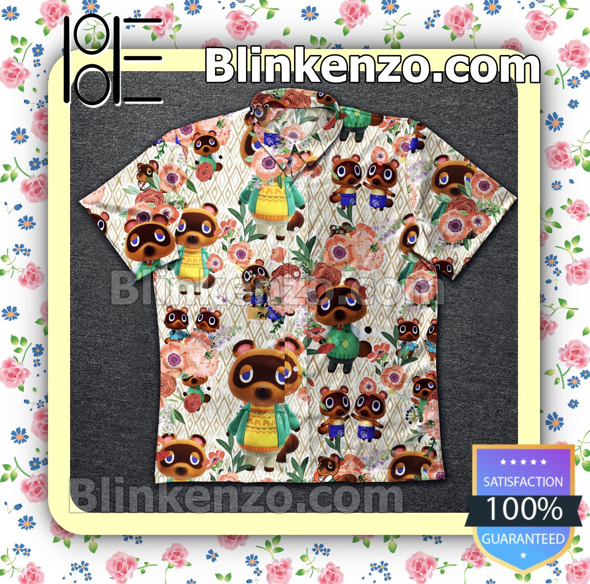 Absolutely Love Animal Crossing Tom Nook Summer Shirts