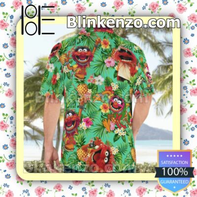 Animal Muppet Pineapple Tropical Summer Shirts a