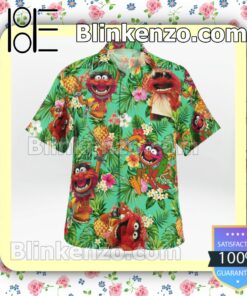 Animal Muppet Pineapple Tropical Summer Shirts b
