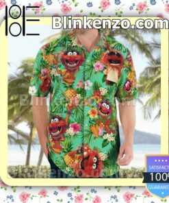 Animal Muppet Pineapple Tropical Summer Shirts c