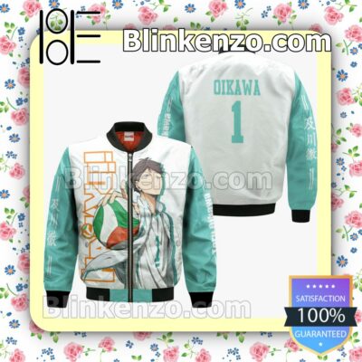 Aoba Johsai Tooru Oikawa Haikyuu Anime Personalized T-shirt, Hoodie, Long Sleeve, Bomber Jacket c