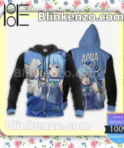 Aqua KonoSuba Anime Personalized T-shirt, Hoodie, Long Sleeve, Bomber Jacket