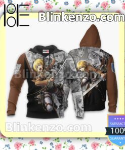 Armin Arlert Attack On Titan Anime Manga Personalized T-shirt, Hoodie, Long Sleeve, Bomber Jacket b
