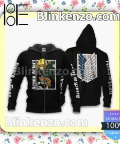 Armin Arlert Attack On Titan Anime Personalized T-shirt, Hoodie, Long Sleeve, Bomber Jacket