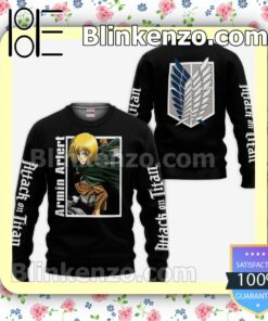 Armin Arlert Attack On Titan Anime Personalized T-shirt, Hoodie, Long Sleeve, Bomber Jacket a