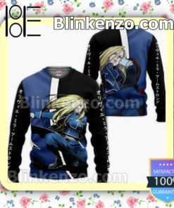 Armstrong Olivier Mira Fullmetal Alchemist Anime Personalized T-shirt, Hoodie, Long Sleeve, Bomber Jacket a