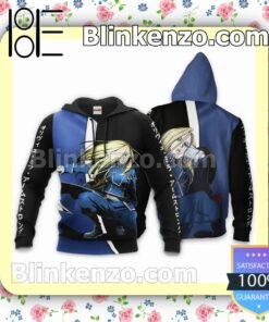Armstrong Olivier Mira Fullmetal Alchemist Anime Personalized T-shirt, Hoodie, Long Sleeve, Bomber Jacket b