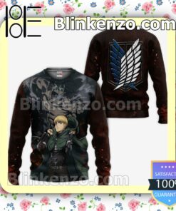 Attack On Titan Armin Arlert AOT Final Season Anime Personalized T-shirt, Hoodie, Long Sleeve, Bomber Jacket a