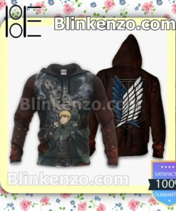 Attack On Titan Armin Arlert AOT Final Season Anime Personalized T-shirt, Hoodie, Long Sleeve, Bomber Jacket b