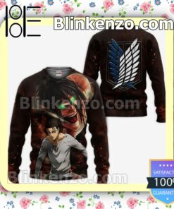 Attack On Titan Eren Yeager AOT Final Season Anime Personalized T-shirt, Hoodie, Long Sleeve, Bomber Jacket a