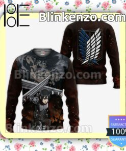 Attack On Titan Mikasa Ackerman AOT Final Season Anime Personalized T-shirt, Hoodie, Long Sleeve, Bomber Jacket a