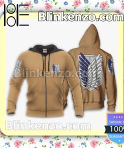 Attack On Titan Wings Of Freedom Scout Regiment Anime Personalized T-shirt, Hoodie, Long Sleeve, Bomber Jacket a